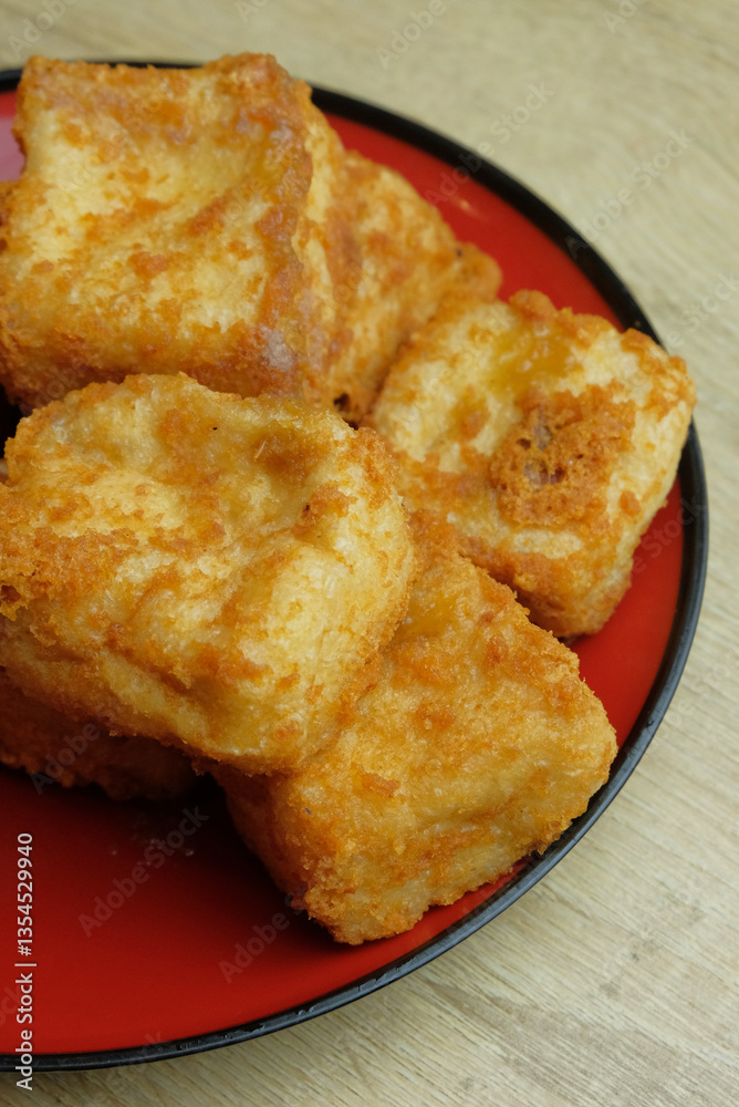 fried crispy tofu fried crispy tofu