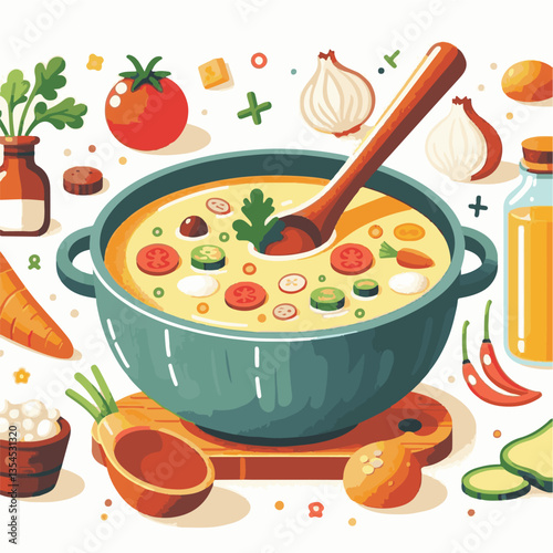 food, soup, chowder, meal, cuisine, delicious, seafood, bowl, lunch, vegetable, gourmet, cream, creamy, potato, dinner, fresh, white, hot, fish, american, dish, clam, bread, healthy, milk, carrot, par