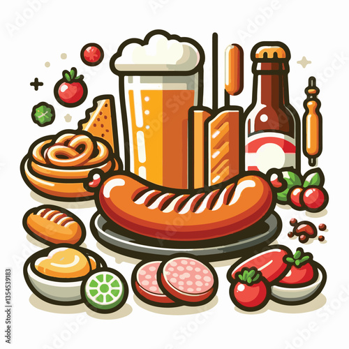 bratwurst, food, delicious, sausage, meat, grilled, meal, lunch, cooked, traditional, barbecue, beef, pork, grill, dinner, german, cooking, eat, bbq, hot, grilling, cuisine, wurst, roasted, bavarian, 
