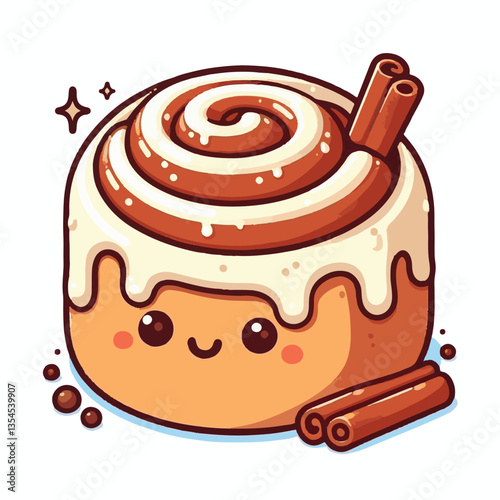 breakfast, bakery, delicious, roll, sweet, dessert, snack, cinnamon, bun, food, bread, pastry, fresh, spiral, sugar, tasty, cake, homemade, cinnamon roll, icing, background, dough, isolated, cooking, 