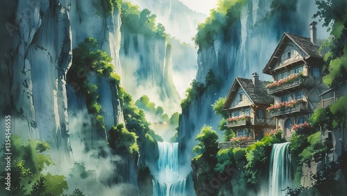 4K Wallpaper High Quality ,Landscape,Painting ,Ai gen