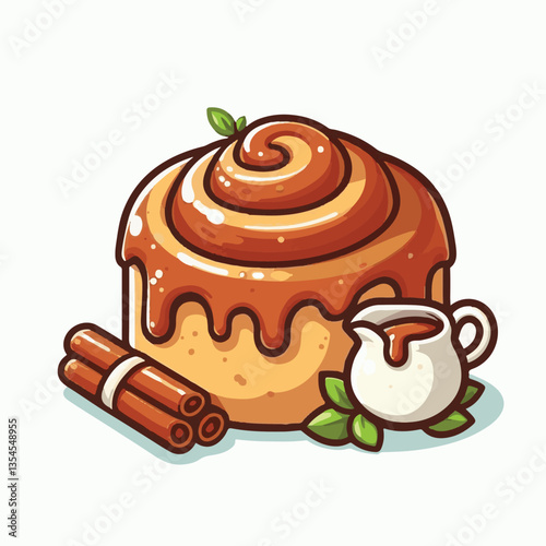 breakfast, bakery, delicious, roll, sweet, dessert, snack, cinnamon, bun, food, bread, pastry, fresh, spiral, sugar, tasty, cake, homemade, cinnamon roll, icing, background, dough, isolated, cooking, 
