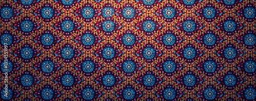 Intricate, continuous Arabic circle pattern Monoline style, elegant design , wallpaper, islamic