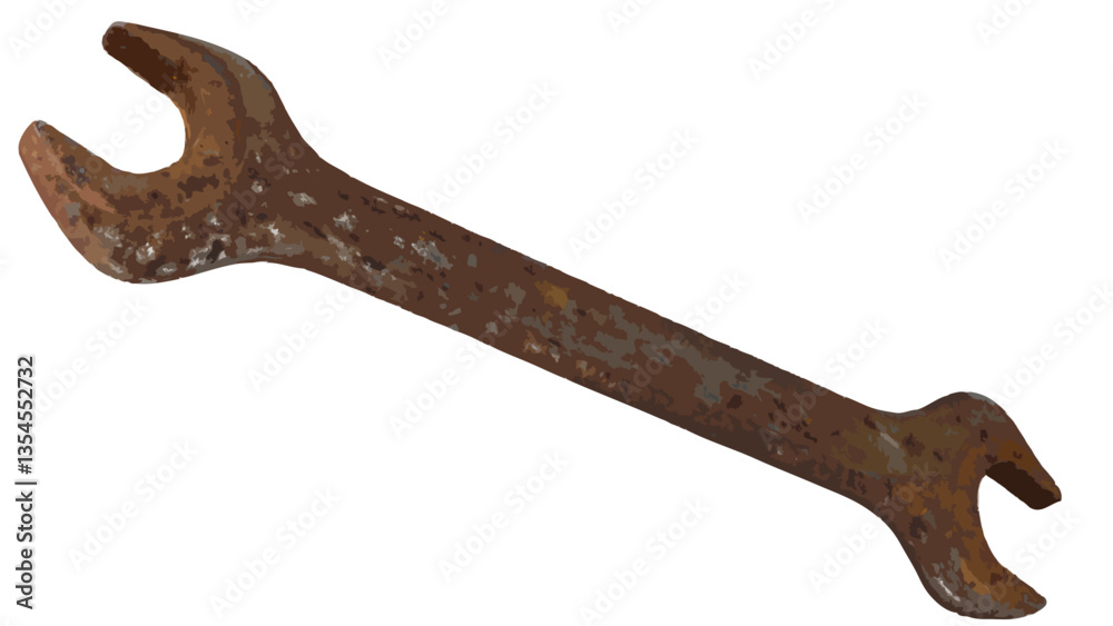 Rusty wrench