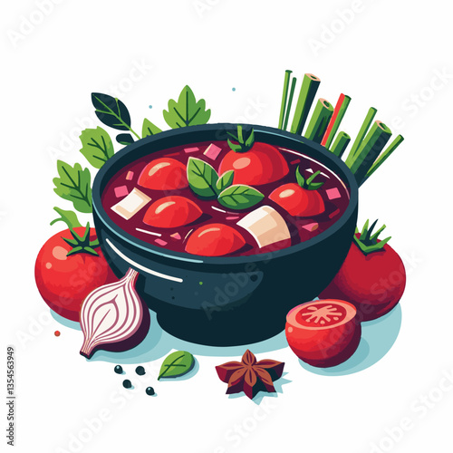 soup, food, borscht, bowl, ukrainian, dish, lunch, dinner, vegetable, beet, cream, cuisine, borsch, beetroot, red, meat, traditional, healthy, meal, homemade, hot, gourmet, plate, garlic, tasty, cooki