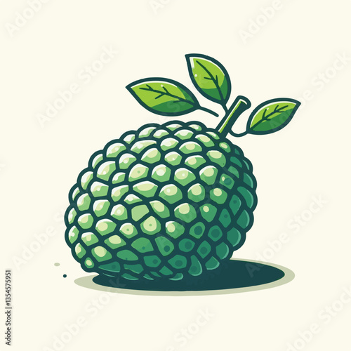 breadfruit, food, background, fresh, nature, tropical, plant, leaf, healthy, fruit, organic, natural, green, exotic, garden, sweet, delicious, vegetarian, agriculture, white, foliage, summer, illustra