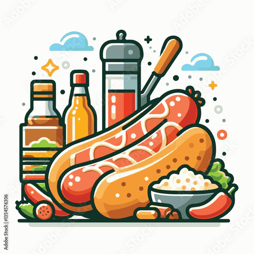 bratwurst, food, delicious, sausage, meat, grilled, meal, lunch, cooked, traditional, barbecue, beef, pork, grill, dinner, german, cooking, eat, bbq, hot, grilling, cuisine, wurst, roasted, bavarian, 