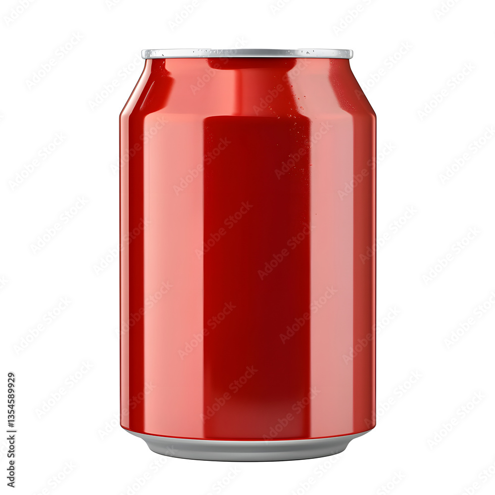 Soda blank can isolated on white background Soda blank can isolated on white background