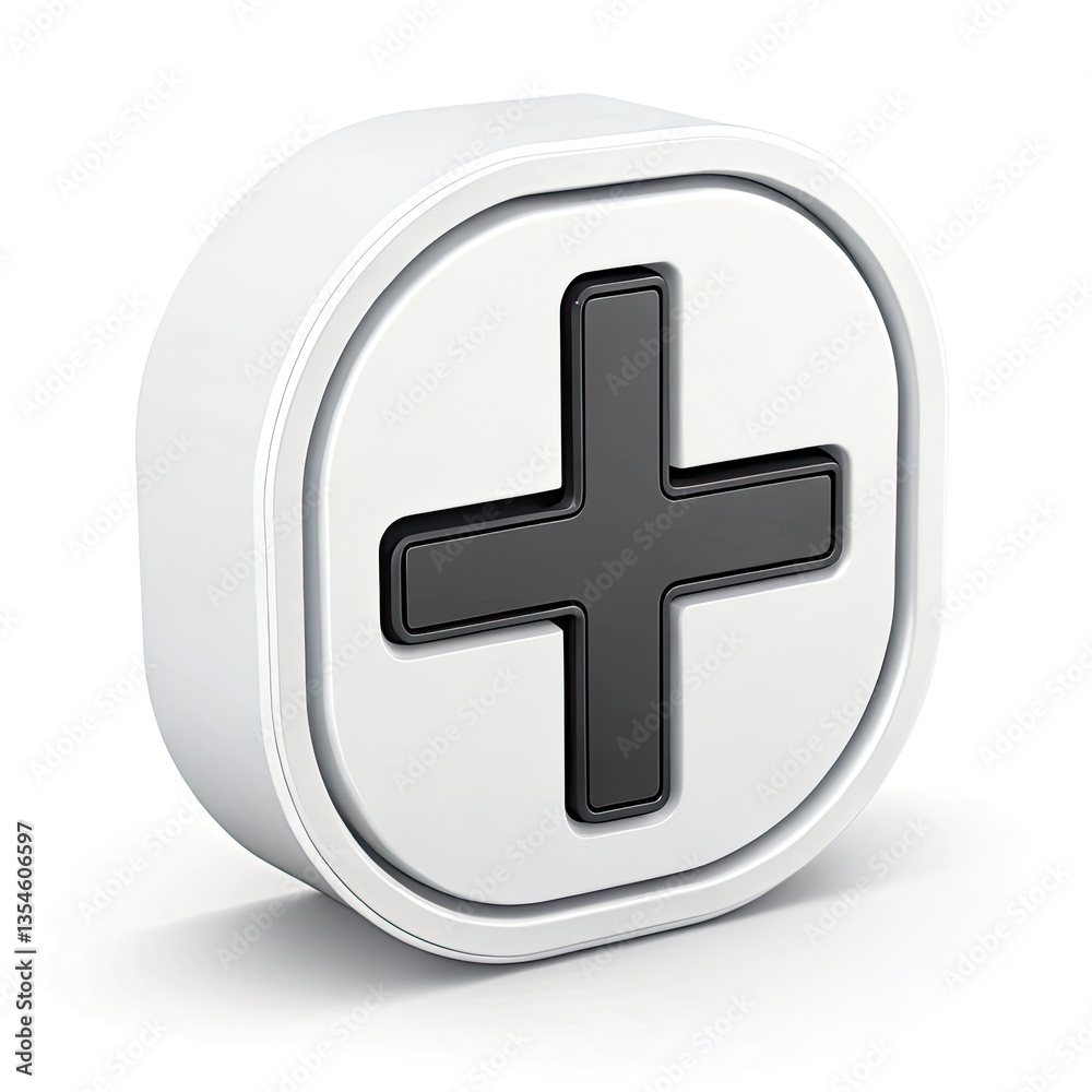 Obraz premium plus minus icon