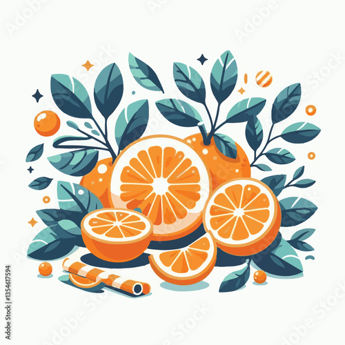 food, fruit, orange, mandarin, citrus, clementine, fresh, background, sweet, tropical, tangerine, organic, healthy, natural, closeup, vitamin, vegetarian, ripe, diet, isolated, leaf, green, juicy, des