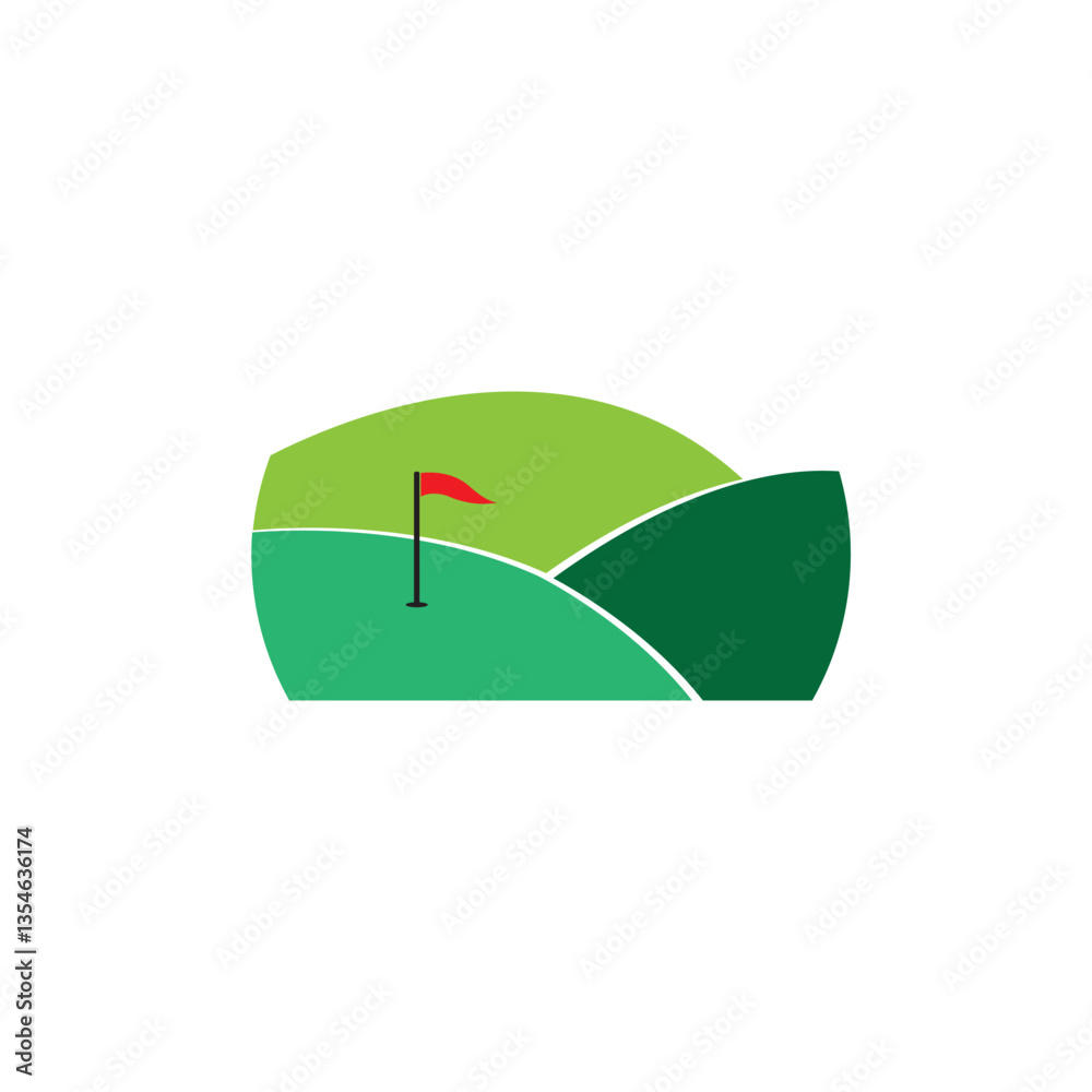 Golf club icons, symbols, elements and logo vector collection Golf club icons, symbols, elements and logo vector collection
