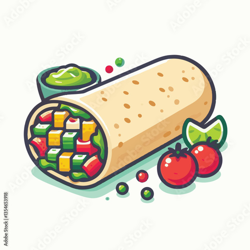 food, meal, restaurant, meat, burrito, menu, fast, delicious, lunch, dinner, snack, mexican, background, dish, beef, chicken, salad, isolated, grilled, bread, wrap, vegetable, set, collection, plate, 