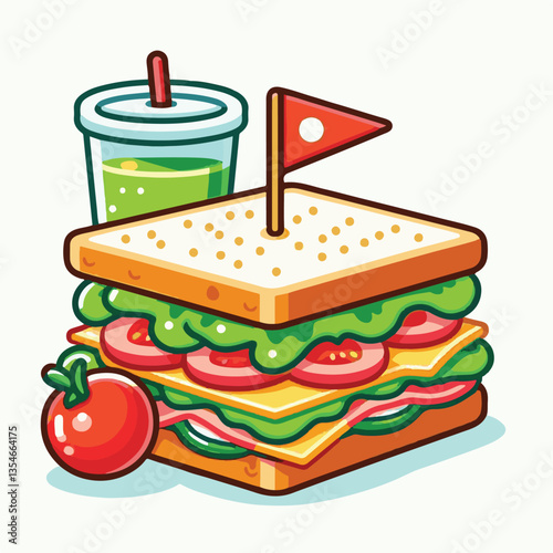 sandwich, food, meal, lunch, snack, bread, toast, tomato, club, dinner, cheese, breakfast, meat, lettuce, background, vegetable, healthy, ham, bacon, fresh, salad, white, fast, chicken, appetizer, nut