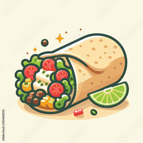 food, meal, restaurant, meat, burrito, menu, fast, delicious, lunch, dinner, snack, mexican, background, dish, beef, chicken, salad, isolated, grilled, bread, wrap, vegetable, set, collection, plate, 