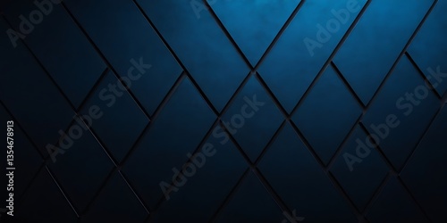 Abstract dark blue diagonal lines and dotted pattern background.geometric shapes, digital technology theme, dark blue abstract background,97