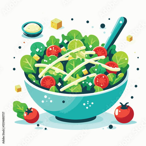 healthy, lunch, food, cheese, meal, lettuce, fresh, salad, green, gourmet, bread, parmesan, delicious, sauce, vegetable, dinner, caesar, bowl, chicken, appetizer, cuisine, dish, crouton, grilled, plat