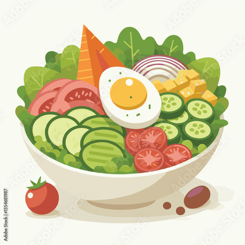 food, lunch, vegetable, salad, meal, tomato, lettuce, cobb, avocado, chicken, dinner, egg, green, keto, american, meat, chopped, cuisine, bacon, diet, plate, fresh, healthy, gourmet, leaf, cobb salad,