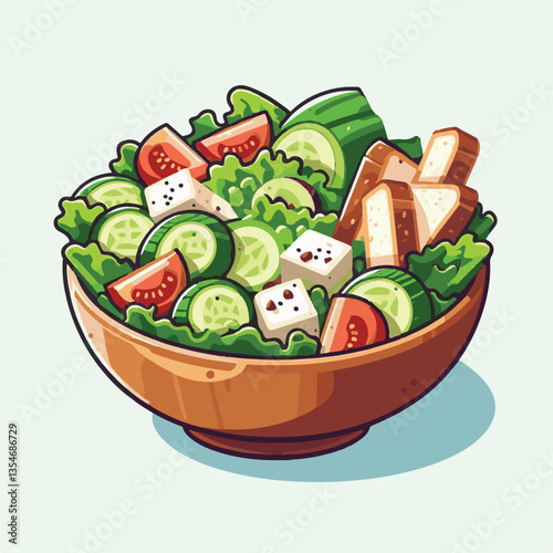 healthy, lunch, food, cheese, meal, lettuce, fresh, salad, green, gourmet, bread, parmesan, delicious, sauce, vegetable, dinner, caesar, bowl, chicken, appetizer, cuisine, dish, crouton, grilled, plat