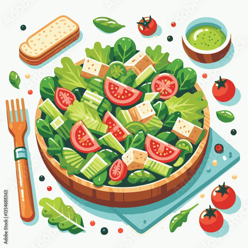 healthy, lunch, food, cheese, meal, lettuce, fresh, salad, green, gourmet, bread, parmesan, delicious, sauce, vegetable, dinner, caesar, bowl, chicken, appetizer, cuisine, dish, crouton, grilled, plat