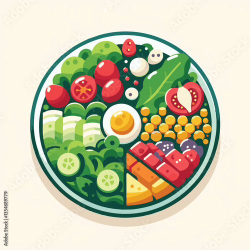 food, lunch, vegetable, salad, meal, tomato, lettuce, cobb, avocado, chicken, dinner, egg, green, keto, american, meat, chopped, cuisine, bacon, diet, plate, fresh, healthy, gourmet, leaf, cobb salad,