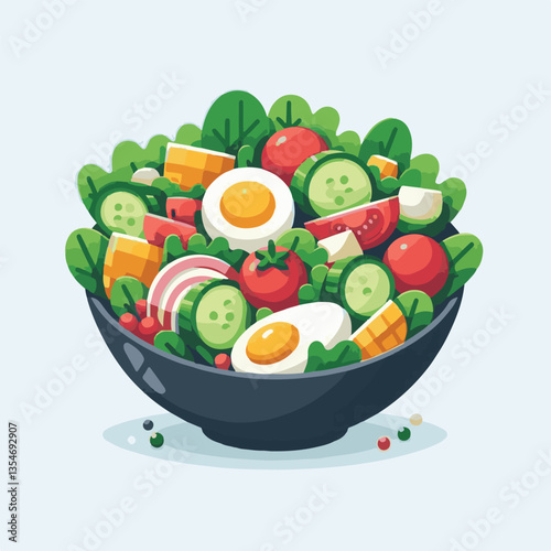 food, lunch, vegetable, salad, meal, tomato, lettuce, cobb, avocado, chicken, dinner, egg, green, keto, american, meat, chopped, cuisine, bacon, diet, plate, fresh, healthy, gourmet, leaf, cobb salad,