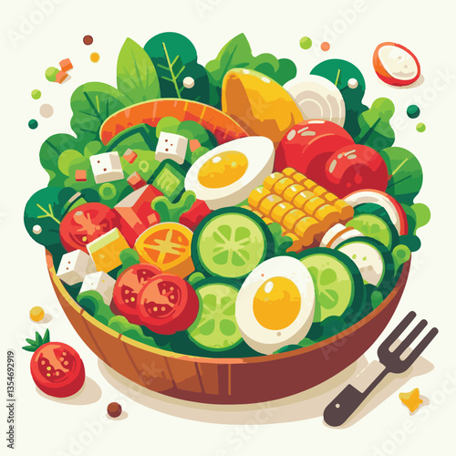 food, lunch, vegetable, salad, meal, tomato, lettuce, cobb, avocado, chicken, dinner, egg, green, keto, american, meat, chopped, cuisine, bacon, diet, plate, fresh, healthy, gourmet, leaf, cobb salad,