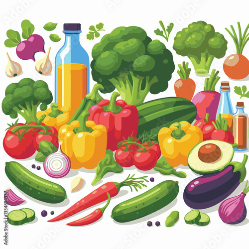 food, fresh, diet, background, organic, healthy, green, vegetable, ingredient, natural, vegetables, vegetarian, garden, health, agriculture, nutrition, tomato, vegan, carrot, farm, vitamin, fruit, bro