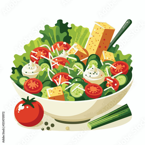 healthy, lunch, food, cheese, meal, lettuce, fresh, salad, green, gourmet, bread, parmesan, delicious, sauce, vegetable, dinner, caesar, bowl, chicken, appetizer, cuisine, dish, crouton, grilled, plat