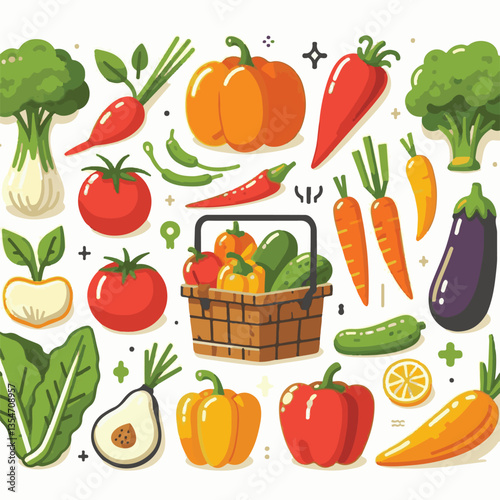food, fresh, diet, background, organic, healthy, green, vegetable, ingredient, natural, vegetables, vegetarian, garden, health, agriculture, nutrition, tomato, vegan, carrot, farm, vitamin, fruit, bro