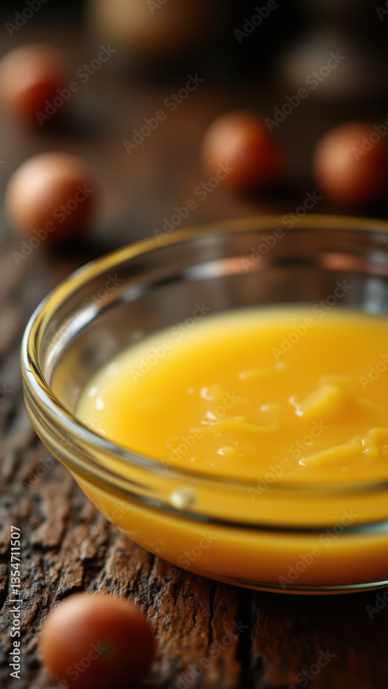 Bowl of freshly made beef tallow on a rustic table. Bowl of freshly made beef tallow on a rustic table.