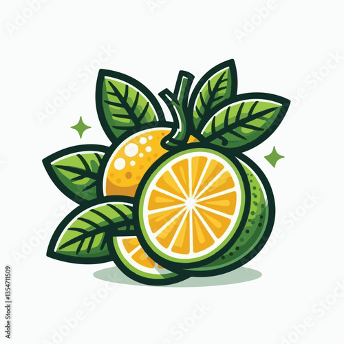 citrus, green, fresh, fruit, organic, food, tropical, background, closeup, juicy, nature, juice, ripe, healthy, vitamin, isolated, leaf, yellow, color, orange, natural, sweet, white, diet, object, veg