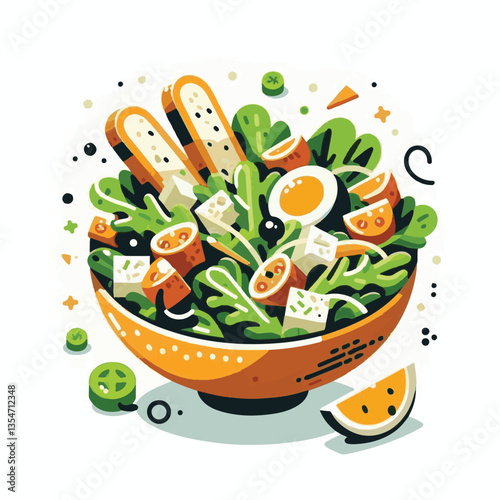 healthy, lunch, food, cheese, meal, lettuce, fresh, salad, green, gourmet, bread, parmesan, delicious, sauce, vegetable, dinner, caesar, bowl, chicken, appetizer, cuisine, dish, crouton, grilled, plat