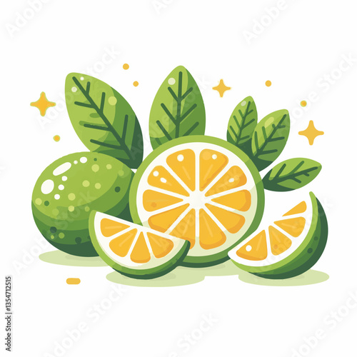 citrus, green, fresh, fruit, organic, food, tropical, background, closeup, juicy, nature, juice, ripe, healthy, vitamin, isolated, leaf, yellow, color, orange, natural, sweet, white, diet, object, veg