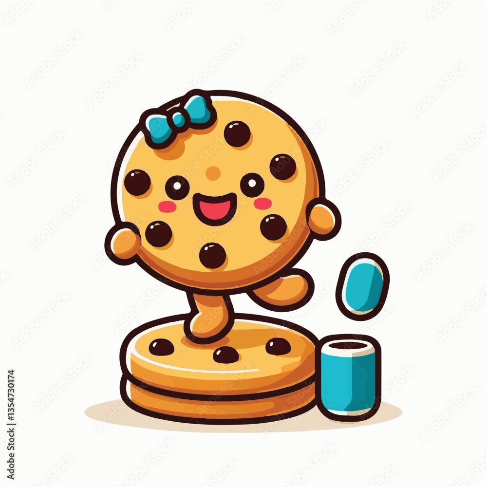 dessert, cookie, food, sweet, biscuit, bakery, background, chocolate, snack, delicious, homemade, candy, brown, chip, bake, cake, isolated, tasty, breakfast, pastry, closeup, fresh, vector, sugar, cru