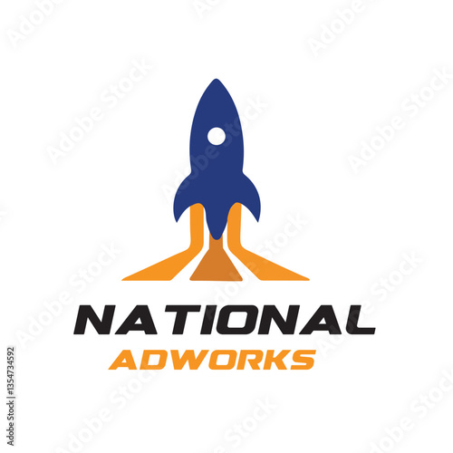 Rocket logo design 