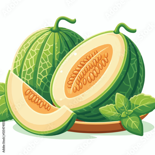 cantaloupe, fruit, melon, juicy, fresh, organic, ripe, food, healthy, background, dessert, sweet, diet, summer, cut, vegetarian, nutrition, isolated, green, delicious, raw, tasty, natural, orange, sli
