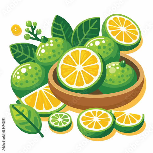 citrus, green, fresh, fruit, organic, food, tropical, background, closeup, juicy, nature, juice, ripe, healthy, vitamin, isolated, leaf, yellow, color, orange, natural, sweet, white, diet, object, veg