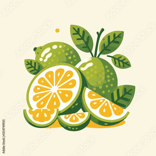citrus, green, fresh, fruit, organic, food, tropical, background, closeup, juicy, nature, juice, ripe, healthy, vitamin, isolated, leaf, yellow, color, orange, natural, sweet, white, diet, object, veg