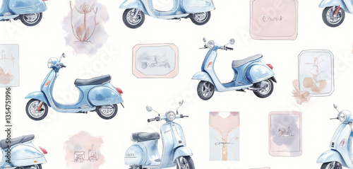 set of baby stroller