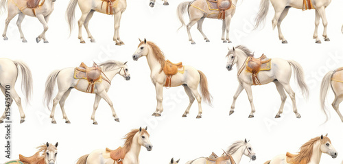 seamless pattern with giraffe