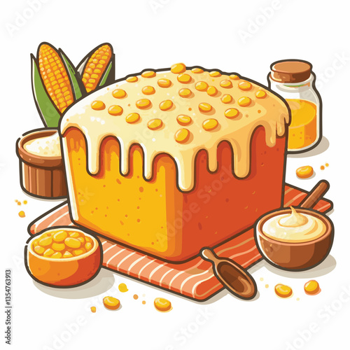 food, cornbread, homemade, bread, background, cornmeal, delicious, fresh, breakfast, baked, tasty, snack, meal, corn, crust, yellow, bakery, corn bread, traditional, pastry, closeup, rustic, healthy, 