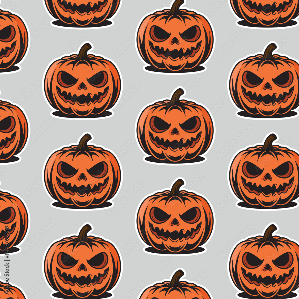 Collection of carved pumpkins with various scary and funny expressions, perfect for Halloween themes. Vector cartoon illustration Collection of carved pumpkins with various scary and funny expressions, perfect for Halloween themes. Vector cartoon illustration