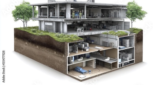 Underground Facility Cross-Section