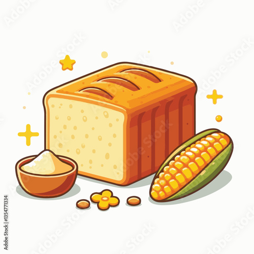 food, cornbread, homemade, bread, background, cornmeal, delicious, fresh, breakfast, baked, tasty, snack, meal, corn, crust, yellow, bakery, corn bread, traditional, pastry, closeup, rustic, healthy, 