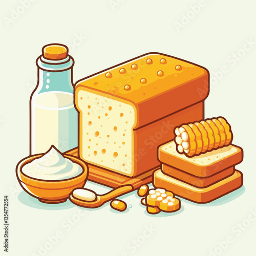 food, cornbread, homemade, bread, background, cornmeal, delicious, fresh, breakfast, baked, tasty, snack, meal, corn, crust, yellow, bakery, corn bread, traditional, pastry, closeup, rustic, healthy, 