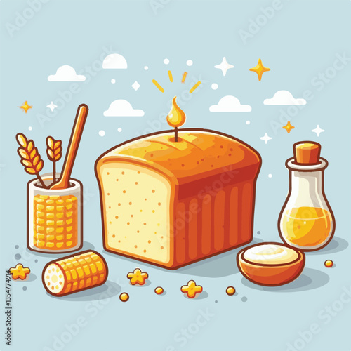 food, cornbread, homemade, bread, background, cornmeal, delicious, fresh, breakfast, baked, tasty, snack, meal, corn, crust, yellow, bakery, corn bread, traditional, pastry, closeup, rustic, healthy, 