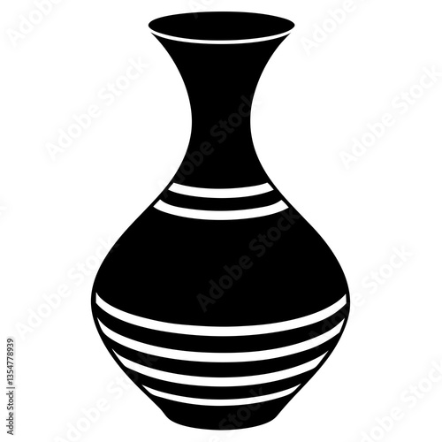 vase isolated on white