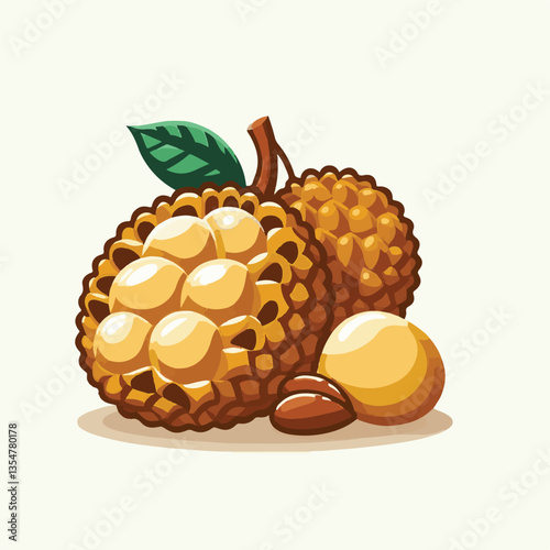 cempedak, fresh, asian, food, tropical, fruit, ingredient, sweet, yellow, nature, healthy, exotic, raw, tasty, asia, background, green, delicious, organic, natural, ripe, closeup, dessert, malaysia, t