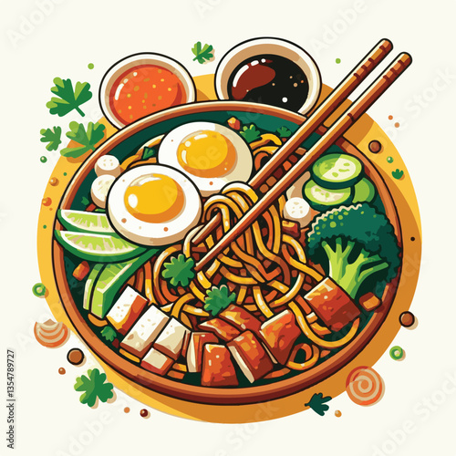 cuisine, delicious, traditional, meal, asian, food, dish, plate, singapore, dinner, malaysia, chinese, lunch, penang, stir, char, tasty, asia, teow, shrimp, noodles, sauce, noodle, hawker, popular, fr