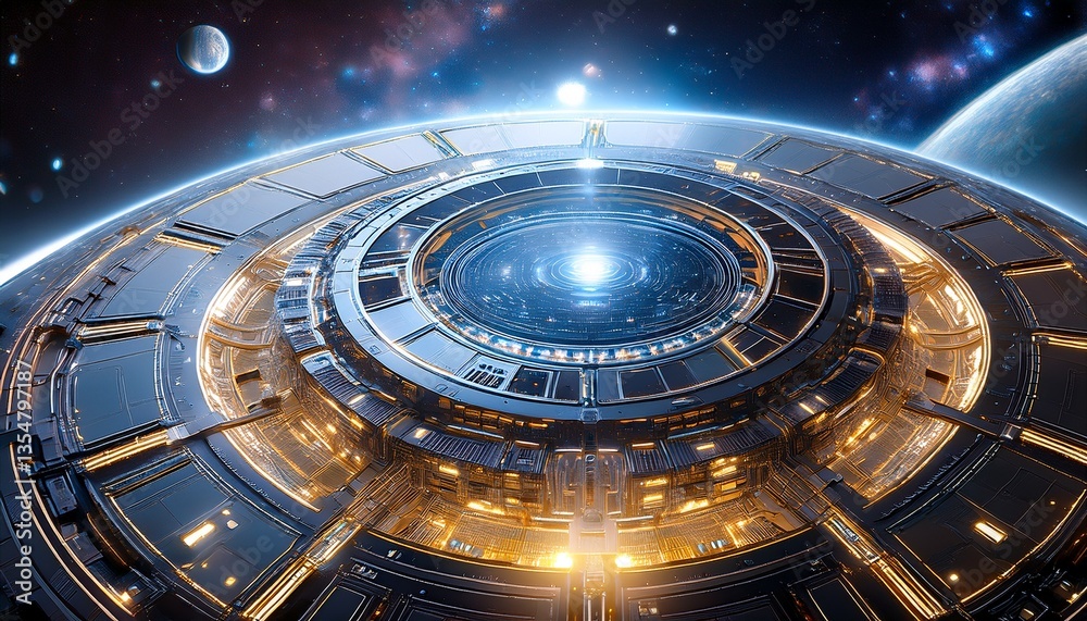 Obraz premium spaceship 